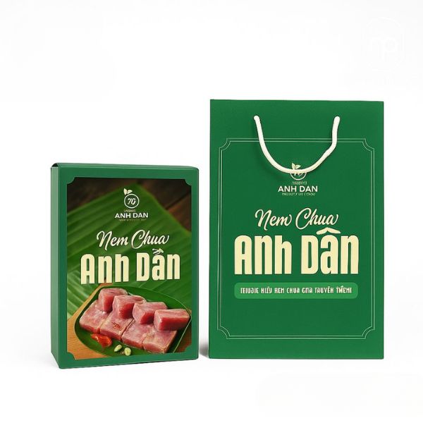 In hộp giấy đựng nem chua giá rẻ tại Hà Nội