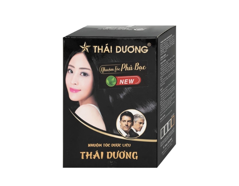 In hộp thuốc nhuộm tóc khẳng định thương hiệu