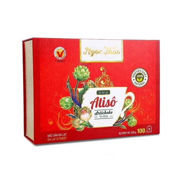 In hộp trà Atiso đẹp, thiết kế theo yêu cầu tại Hà Nội