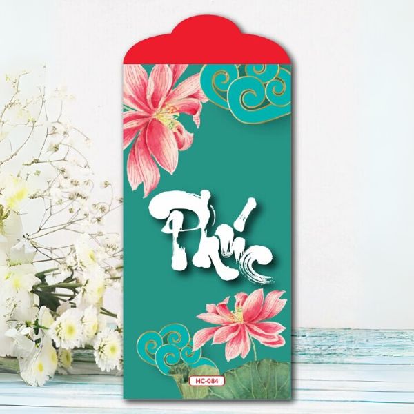 In bao lì xì chữ Phúc giá rẻ, thiết kế theo yêu cầu tại Hà Nội