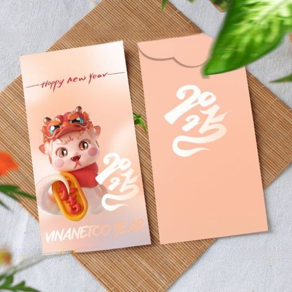 Mẫu bao lì xì con rắn đẹp, thiết kế sang trọng tại Hoa Long