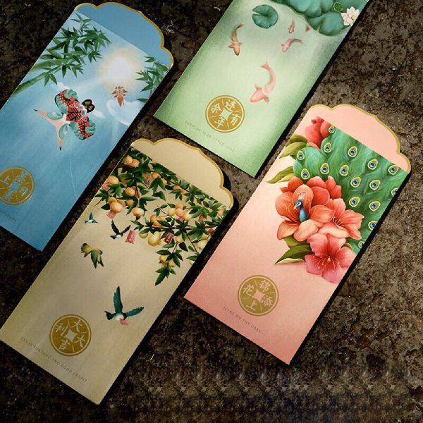 In Hoa Long nhận thiết kế và in ấn mẫu bao lì xì màu sắc lạ mắt chuyên nghiệp
