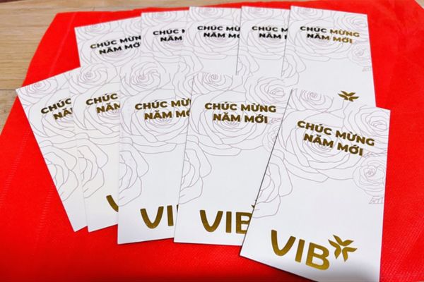 Mẫu lì xì ngân hàng đẹp, thiết kế theo yêu cầu tại Hà Nội