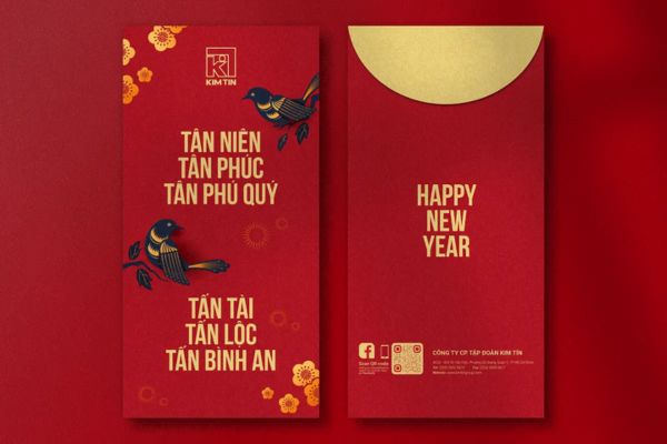 Mẫu bao lì xì sang trọng giá rẻ, sang trọng