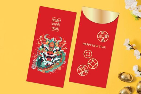 Mẫu bao lì xì sang trọng giá rẻ, sang trọng