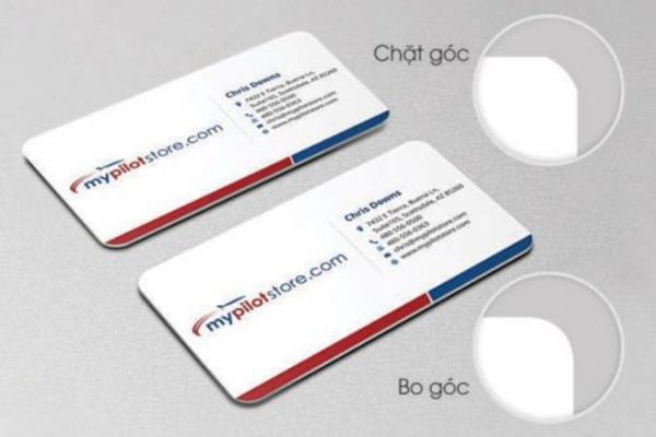 Mẫu card visit bo góc đẹp, thiết kế chuyên nghiệp tại Hoa Long