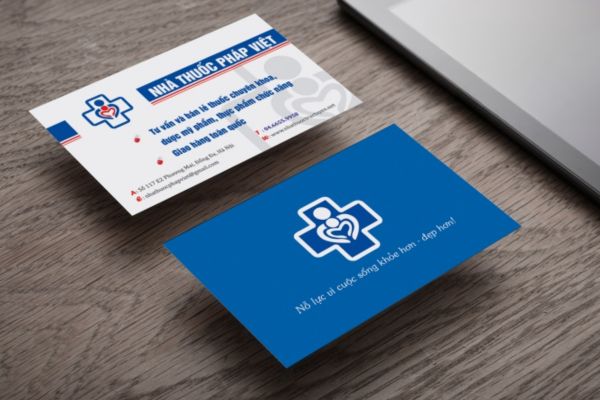 Mẫu card visit nhà thuốc đẹp, giá rẻ tại Hà Nội