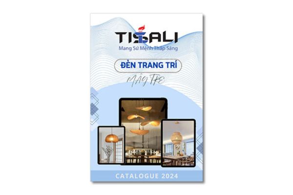Mẫu catalogue đèn trang trí đẹp, chất lượng cao tại Hà Nội