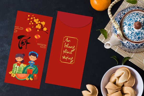 Mẫu bao lì xì sang trọng giá rẻ, sang trọng
