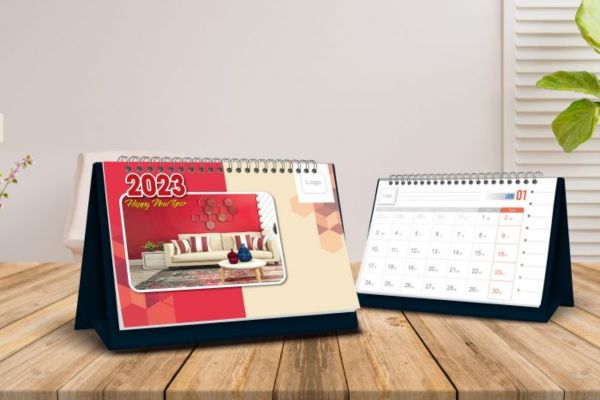 Mẫu lịch để bàn chữ a đẹp, giá rẻ tại Hoa Long