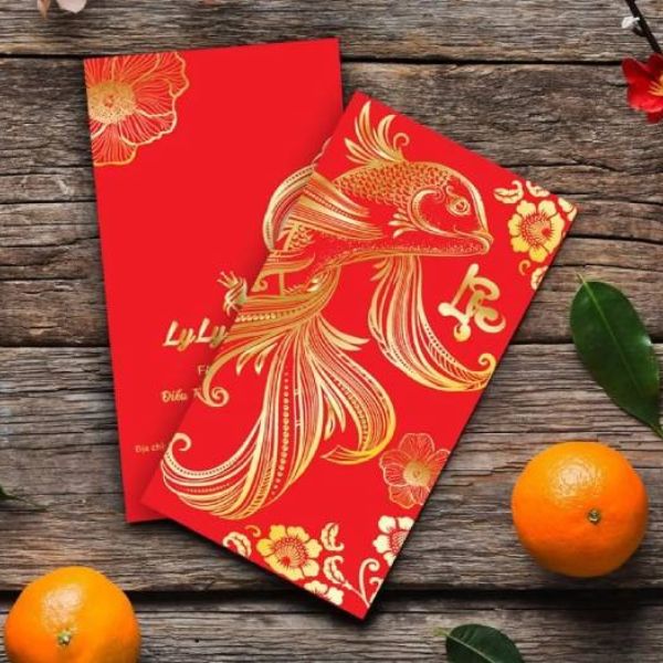 Mẫu lì xì ép kim đẹp, sang trọng tại Hà Nội