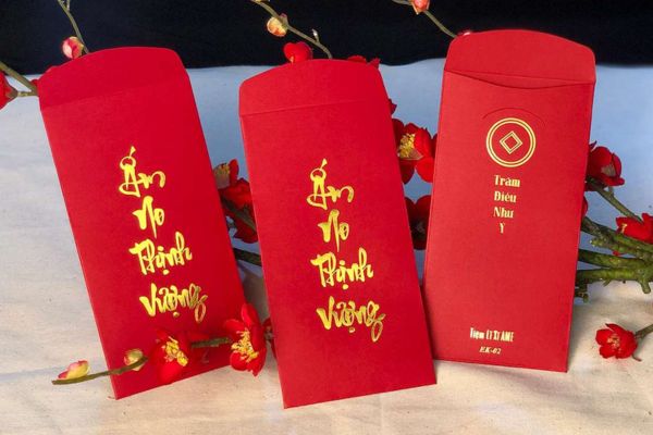 Mẫu lì xì ép kim đẹp, sang trọng tại Hà Nội