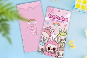 Mẫu lì xì labubu giá rẻ, thiết kế theo yêu cầu tại Hà Nội