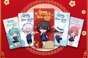 Mẫu bao lì xì anime đẹp, thiết kế theo yêu cầu tại Hà Nội