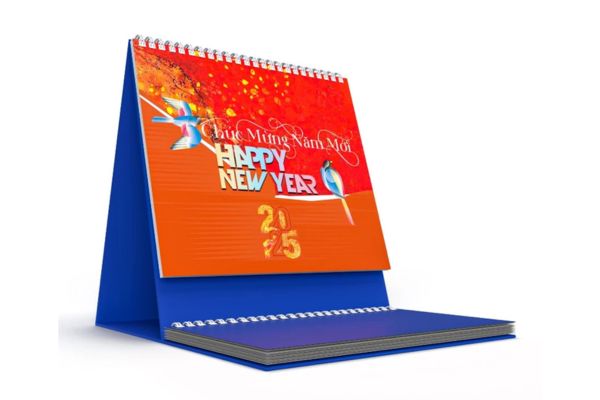 Mẫu lịch để bàn chữ M chất lượng cao tại Hà Nội