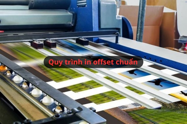 Quy trình in offset chuẩn tại xưởng