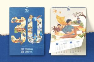 Top 15+ mẫu lịch treo tường 12 tháng đẹp cho năm 2026