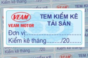 Những Mẫu tem kiểm kê tài sản chuyên nghiệp