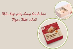 21+ Mẫu hộp giấy đựng bánh bao "Ngon Mắt", hấp dẫn nhất
