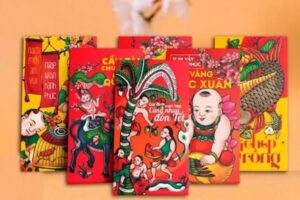 Mẫu bao lì xì tranh Đông hồ đẹp, thiết kế theo yêu cầu