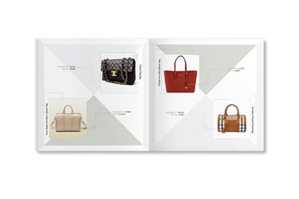 Mẫu catalogue túi xách giá rẻ, chất lượng cao tại Hà Nội