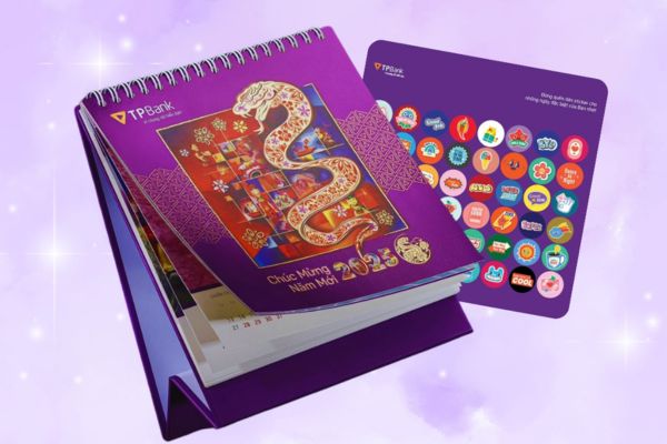Mẫu lịch Tết ngân hàng đẹp, chất lượng cao tại Hà Nội