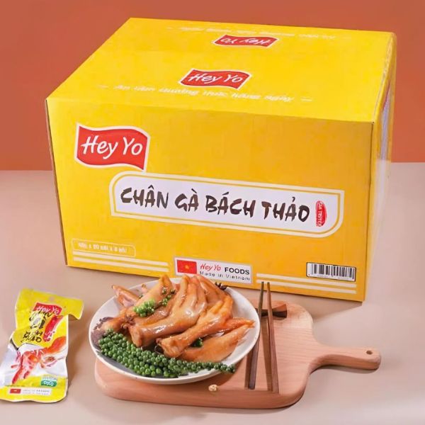 In hộp đựng chân gà giá rẻ, thiết kế theo yêu cầu