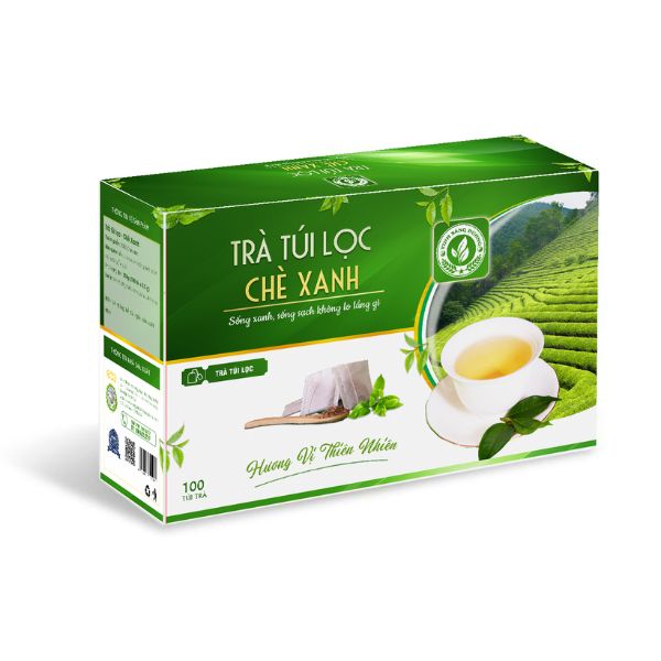 In hộp trà túi lọc giá rẻ, thiết kế theo yêu cầu