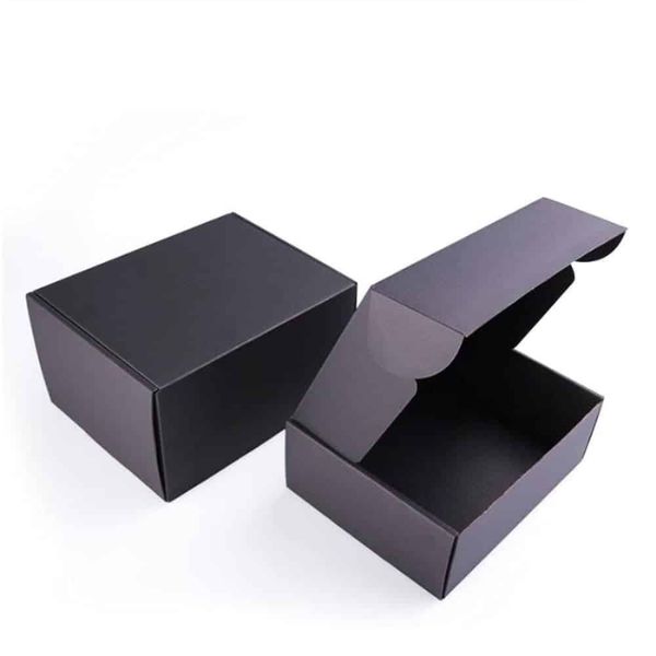 In hộp giấy đen giá rẻ, thiết kế theo yêu cầu tại Hà Nội