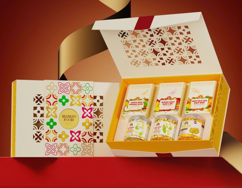 In hộp nam châm nắp lật cao cấp làm quà tặng