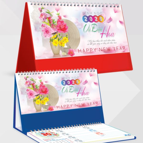 in lịch để bàn 52 tuần giá rẻ, chất lượng cao tại Hà Nội