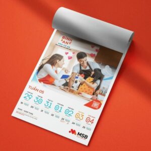 In lịch Tết ngân hàng giá rẻ tại Hà Nội