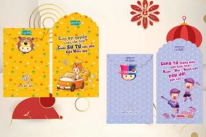 Mẫu lì xì 12 cung hoàng đạo đẹp, thiết kế theo yêu cầu