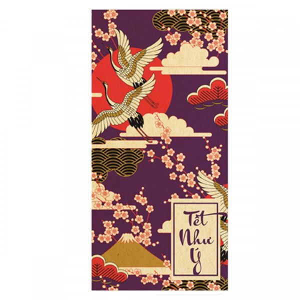 Mẫu bao lì xì hình hạc đẹp, chất lượng cao tại Hà Nội