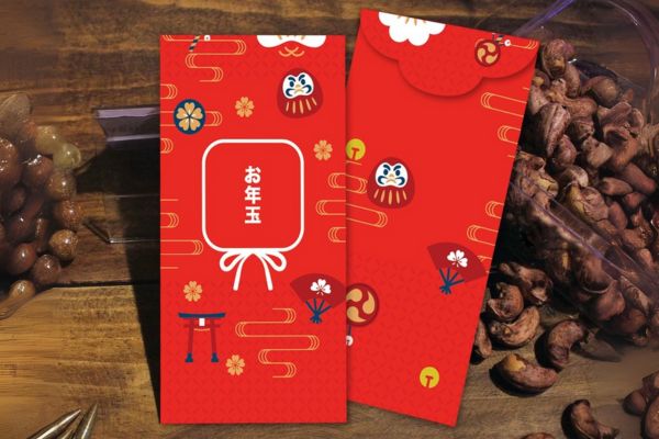 Mẫu bao lì xì Nhật Bản đẹp, thiết kế theo yêu cầu