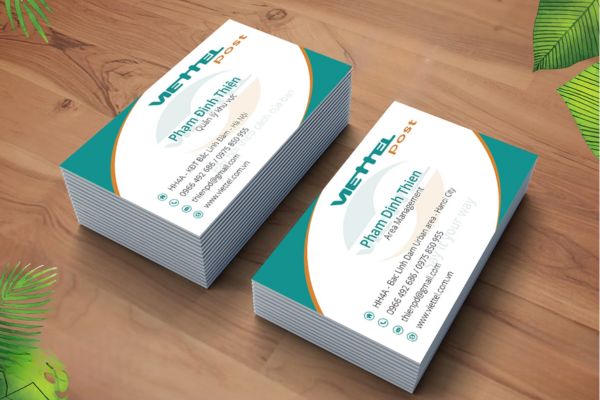 Mẫu card visit viettel giá rẻ, thiết kế theo yêu cầu tại Hà Nội