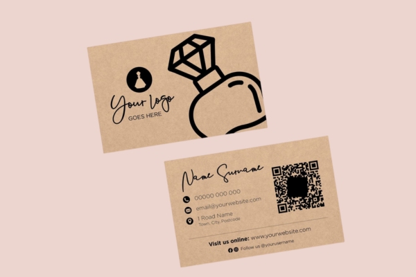 Mẫu card visit nước hoa đẹp mắt, độc bản