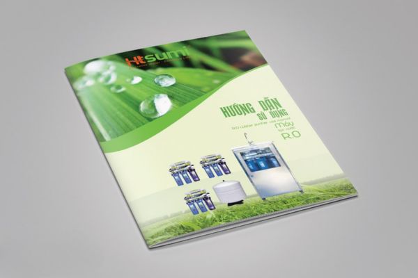 Mẫu catalogue máy lọc nước chất lượng cao tại Hoa Long