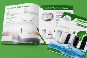 Mẫu catalogue máy lọc nước chất lượng cao tại Hoa Long