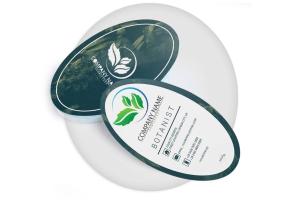 Mẫu danh thiếp Oval đẹp, chuẩn xác