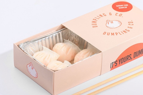 Mẫu hộp giấy đựng bánh bao ấn tượng