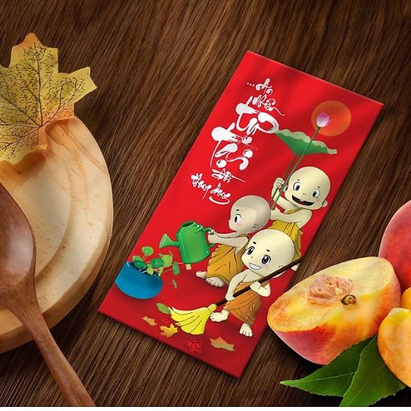 Mẫu bao lì xì phật giáo đẹp, chất lượng cao tại Hà Nội