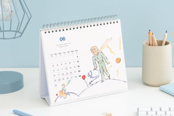 Mẫu lịch để bàn cute đẹp, giá rẻ tại Hà Nội
