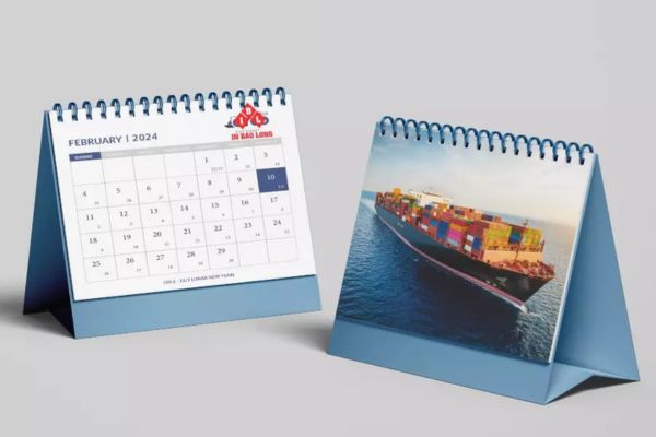Mẫu lịch để bàn phong cảnh đẹp, chất lượng cao tại Hà Nội
