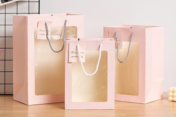 Mẫu túi giấy mặt kính đẹp, chất lượng cao tại Hà Nội