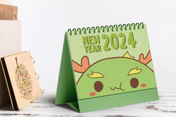 Mẫu lịch để bàn cute đẹp, giá rẻ tại Hà Nội