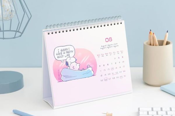 Mẫu lịch để bàn cute đẹp, giá rẻ tại Hà Nội