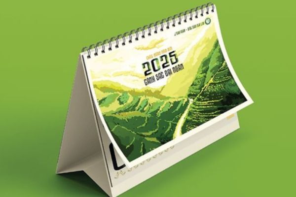 Mẫu lịch để bàn phong cảnh đẹp, chất lượng cao tại Hà Nội