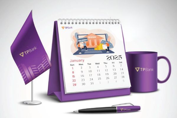 Mẫu lịch Tết ngân hàng đẹp, chất lượng cao tại Hà Nội
