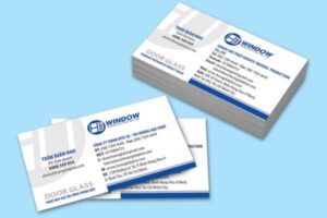 Mẫu card visit song ngữ giá rẻ, thiết kế theo yêu cầu